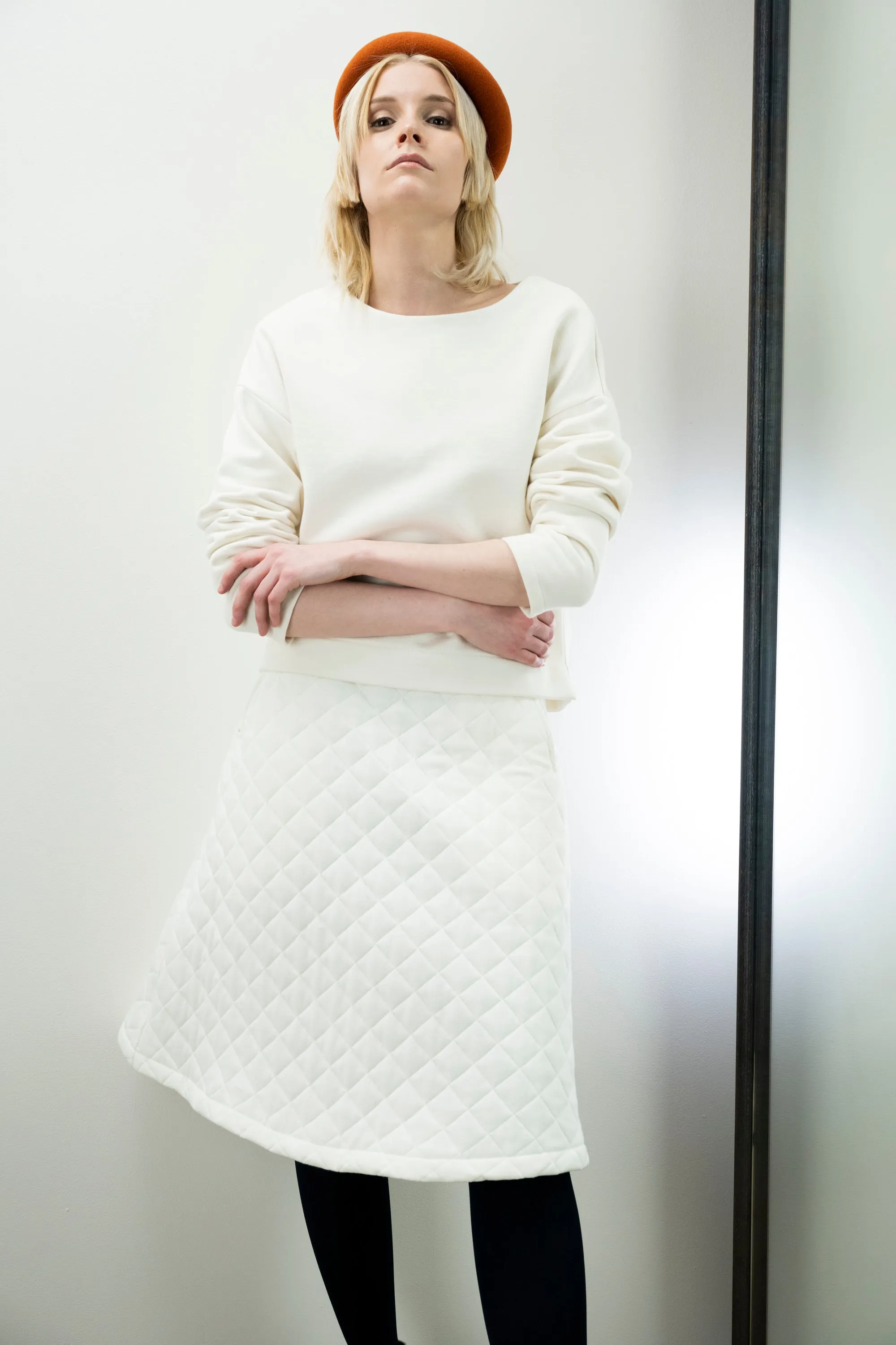 Terminal Quilted Skirt sold by Bodybag by Jude