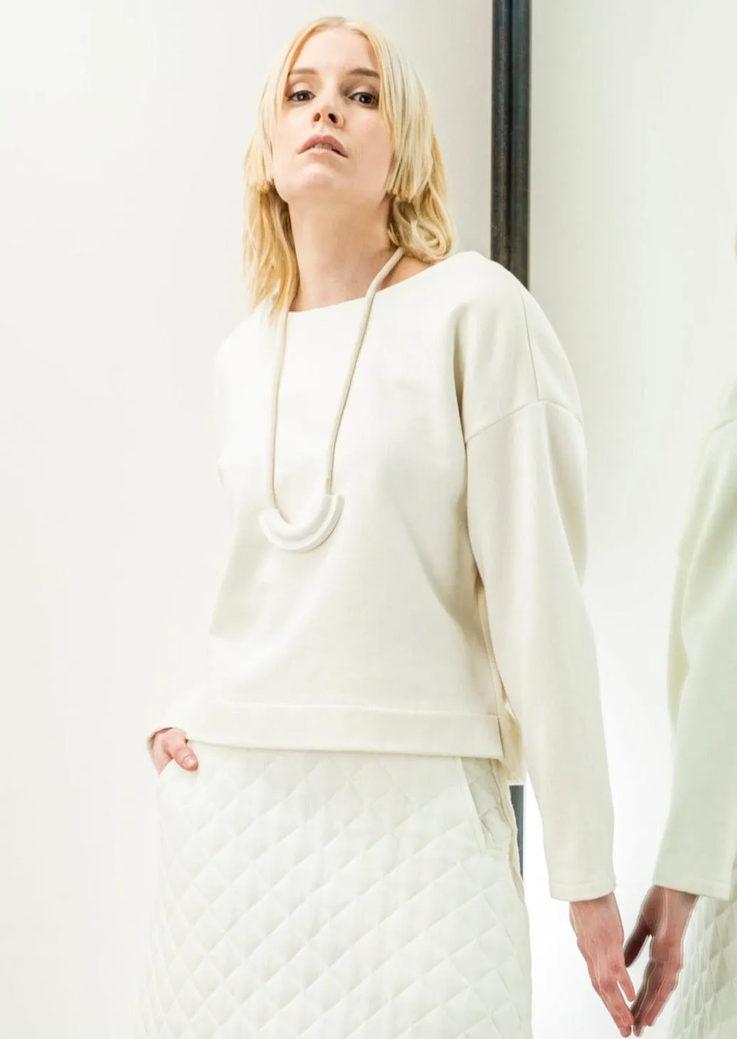 Central Cotton Fleece Top sold by Bodybag by Jude product image thumbnail 3