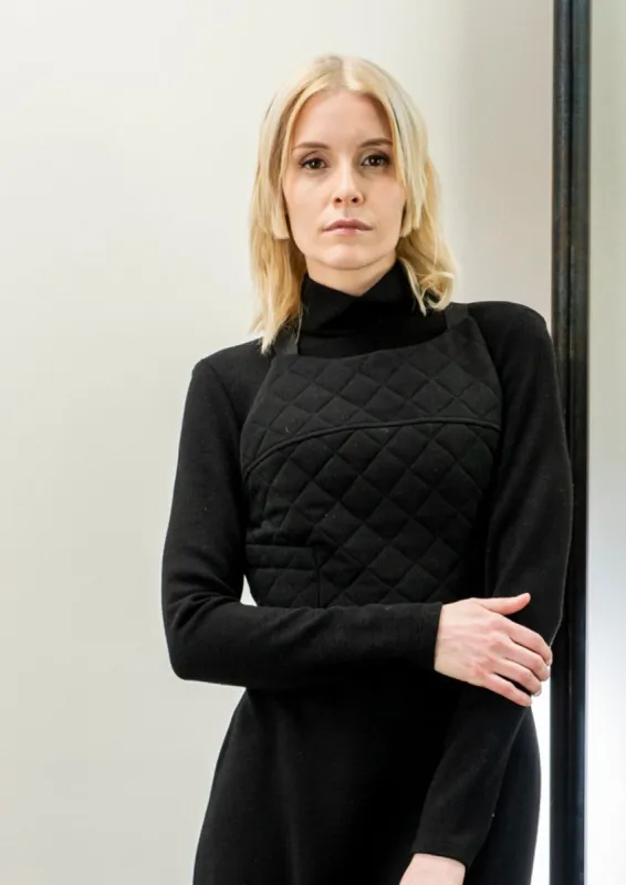 Terminal Quilted Halter Top sold by Bodybag by Jude