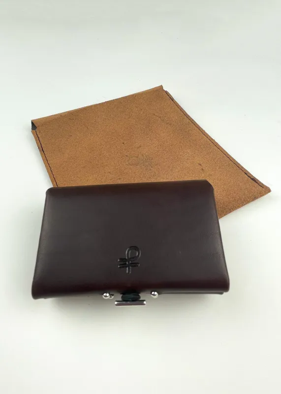 Iris Card Holder Brown sold by Bodybag by Jude