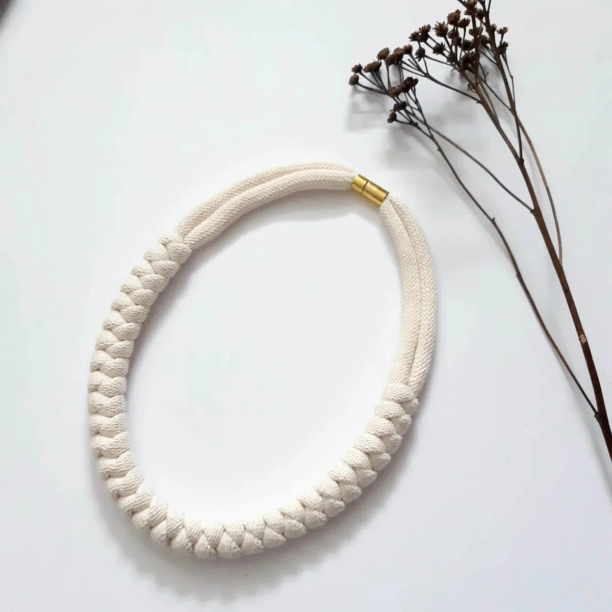 Ari - Recycled Cotton Rope Choker sold by Bodybag by Jude