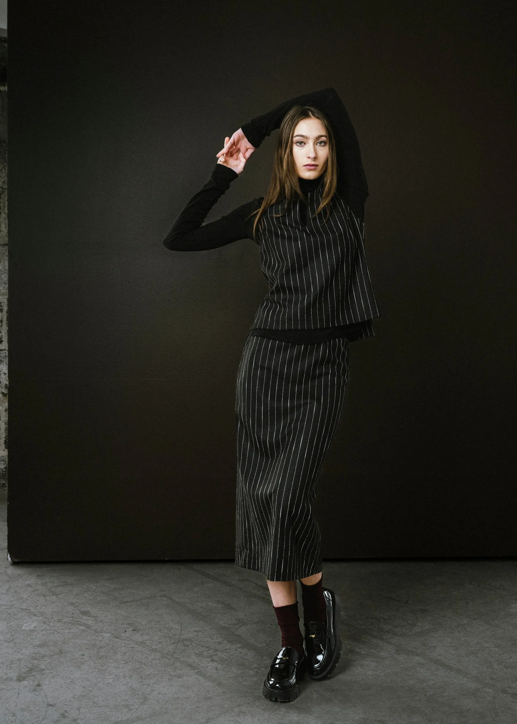 Regent Top Pinstripe sold by Bodybag by Jude product image thumbnail 2