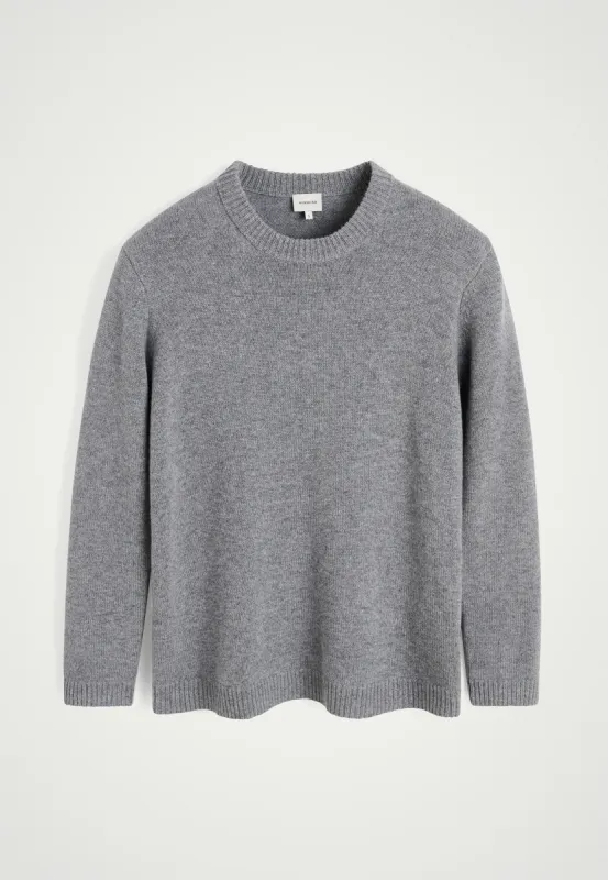 Medina Knit Sweater - Light Grey sold by Birgitte Herskind