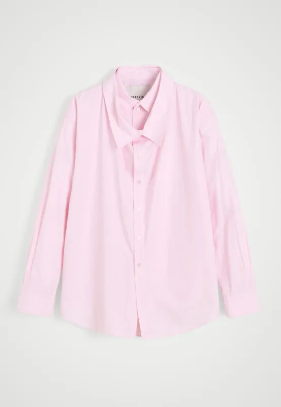 Bjørk Shirt - Pink Pinstripe sold by Birgitte Herskind