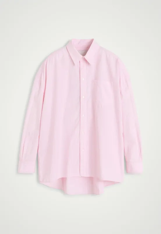Lex Shirt - Pink Pinstripe sold by Birgitte Herskind