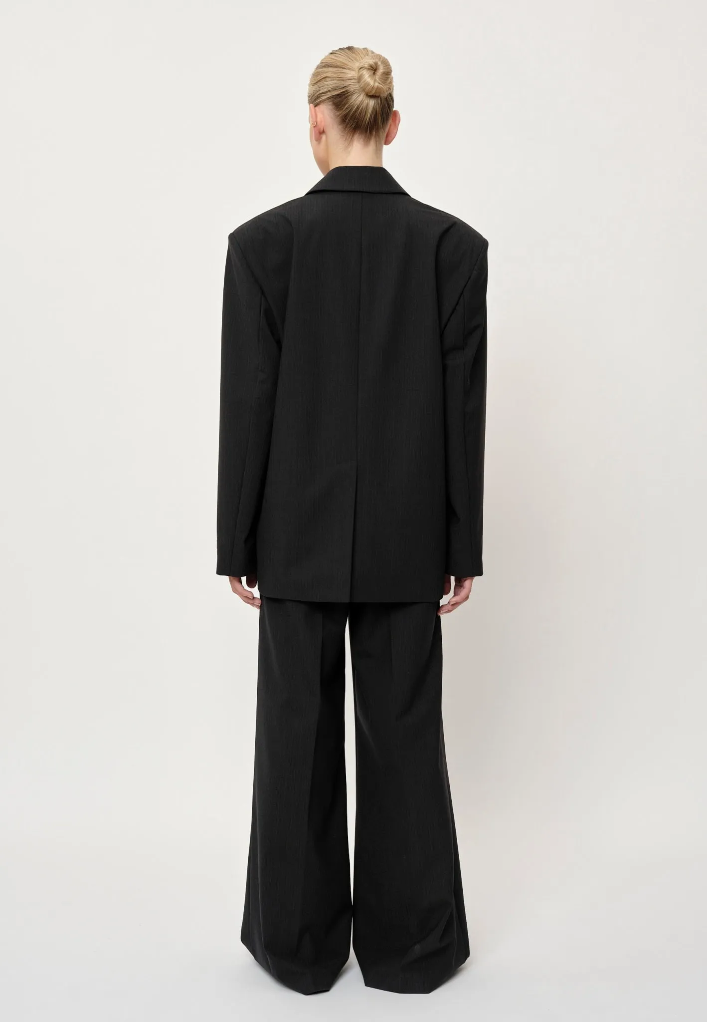 Nika Blazer - Dark Grey Pinstripe sold by Birgitte Herskind product image thumbnail 5
