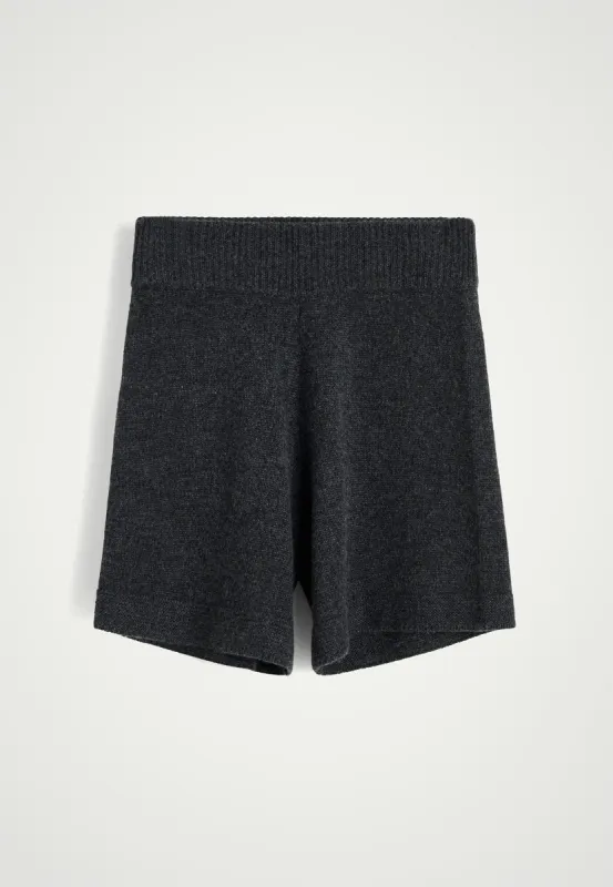 Bogart Knit Shorts - Dark Grey sold by Birgitte Herskind