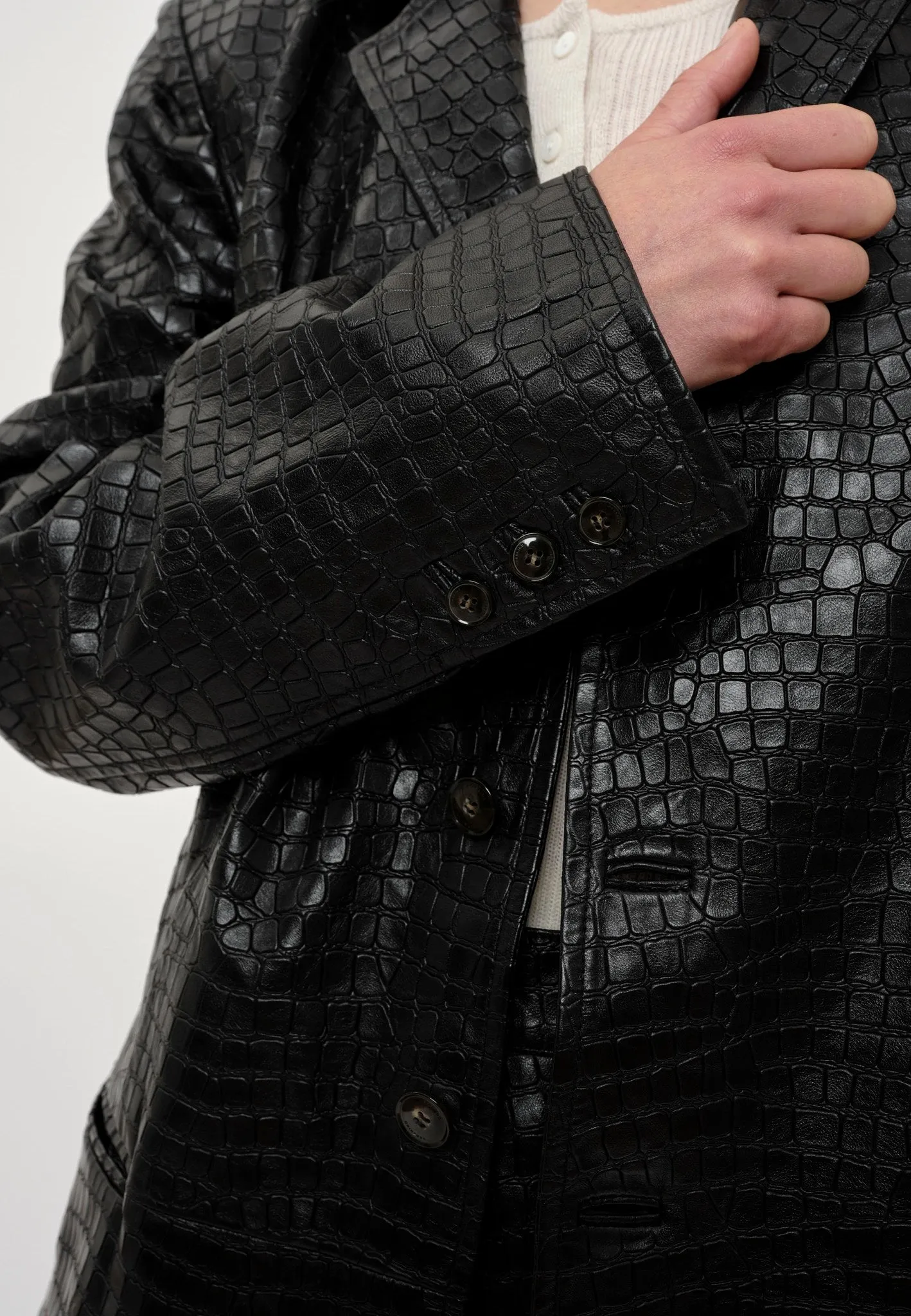 Maison Leather Blazer - Black sold by Birgitte Herskind product image thumbnail 5