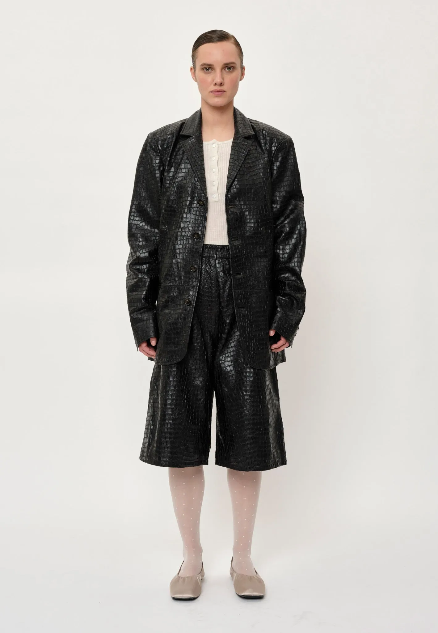 Maison Leather Blazer - Black sold by Birgitte Herskind product image thumbnail 2