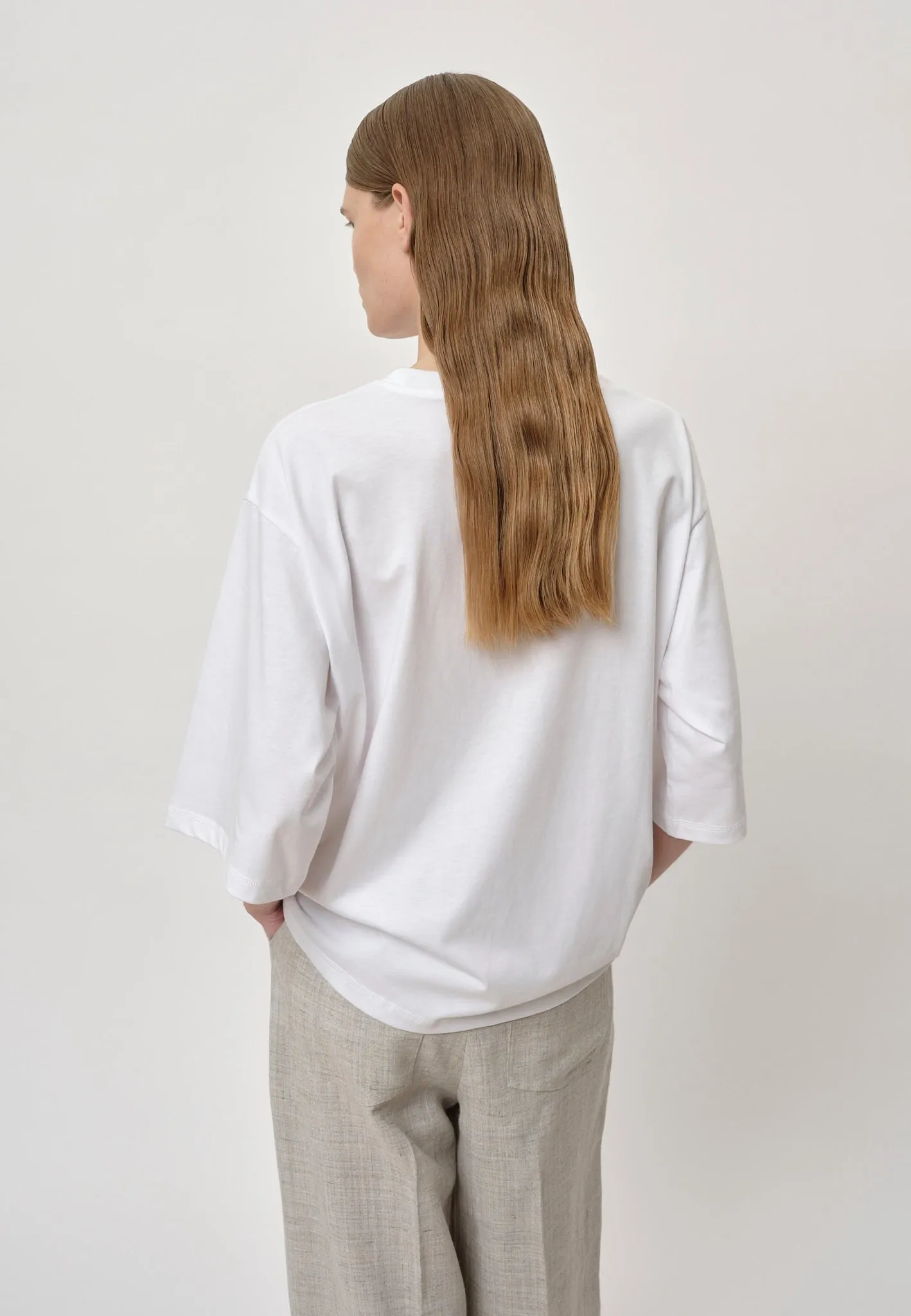 Herskind T-shirt - White - Red logo sold by Birgitte Herskind product image thumbnail 5