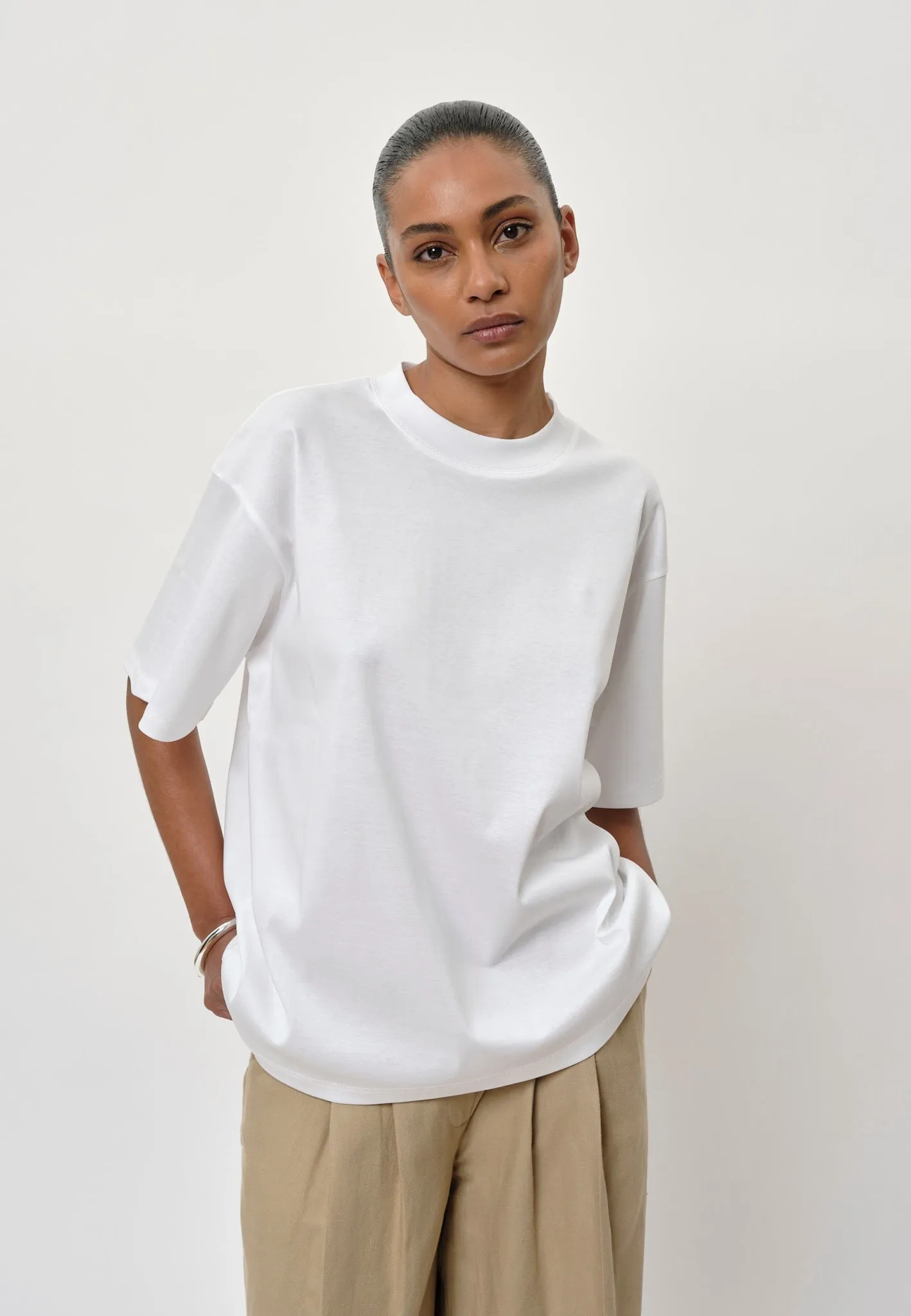 Larsson T-shirt - White sold by Birgitte Herskind product image thumbnail 4