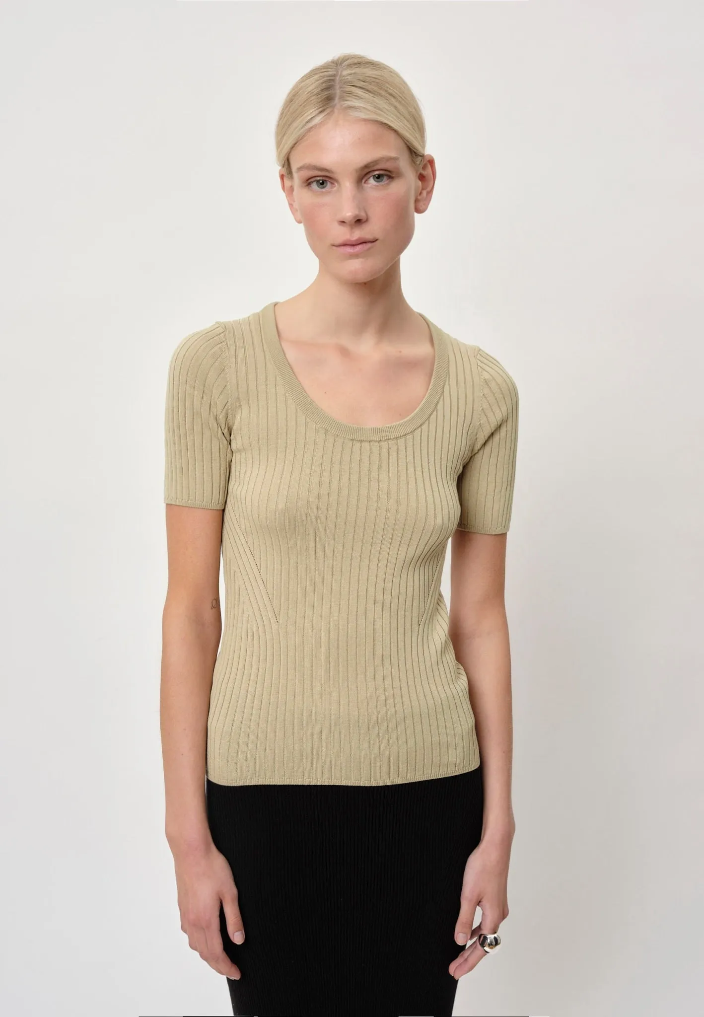 Jenny Knit Blouse - Asparagus sold by Birgitte Herskind product image thumbnail 2