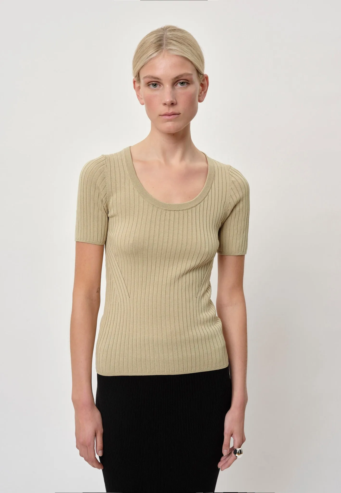 Jenny Knit Blouse - Asparagus sold by Birgitte Herskind product image thumbnail 5
