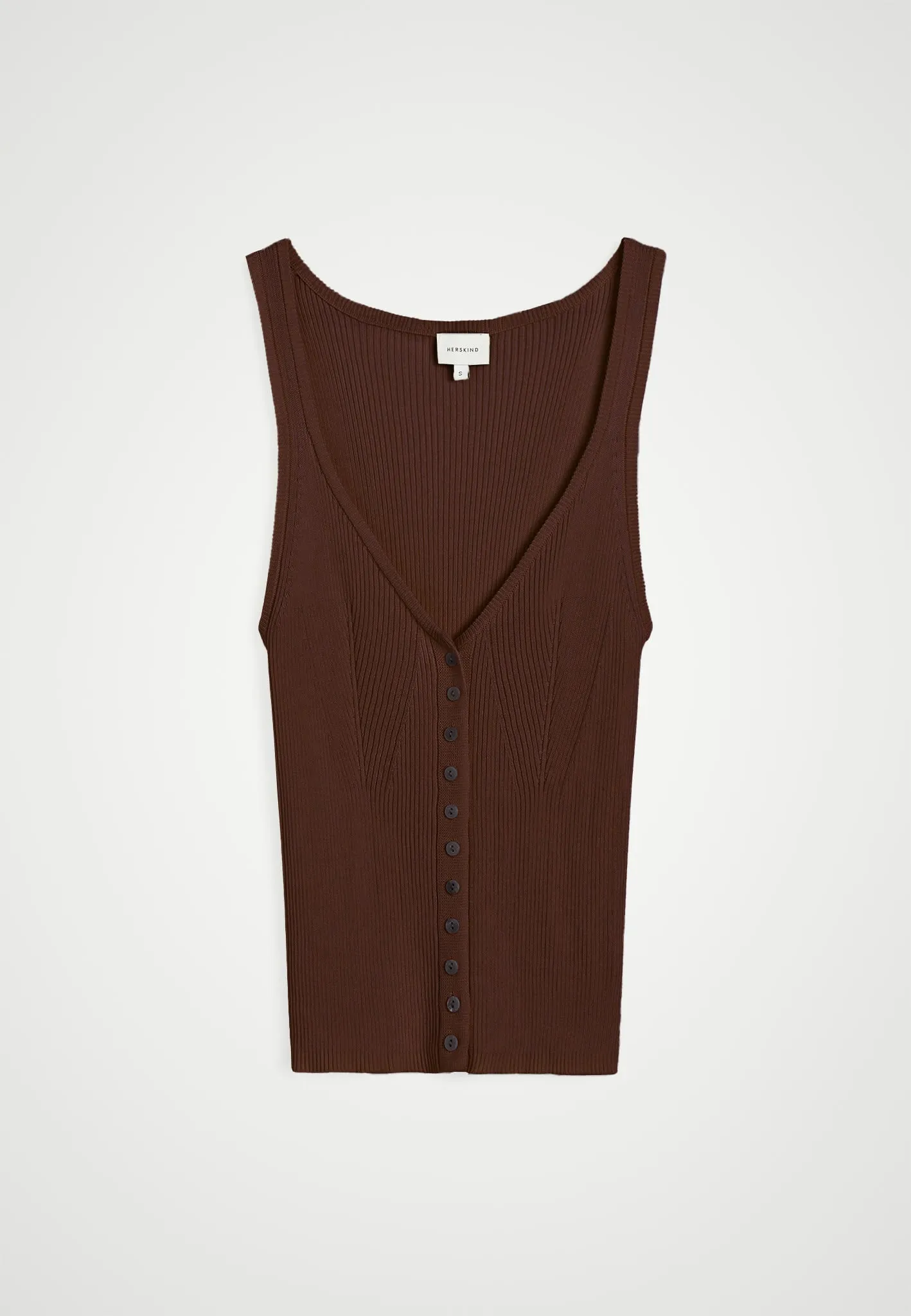 Nellie Knit top - Toffee sold by Birgitte Herskind