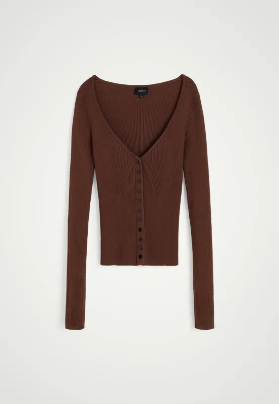 Gili Knit Blouse - Toffee sold by Birgitte Herskind