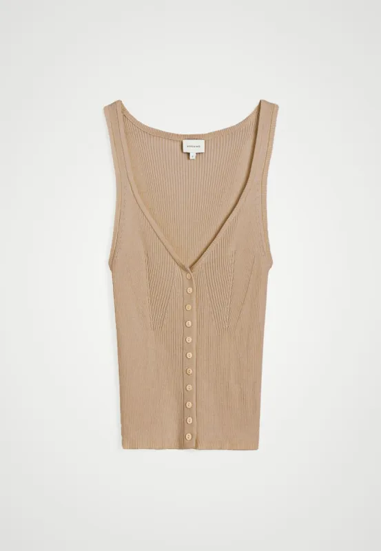 Nellie Knit top - Sand sold by Birgitte Herskind