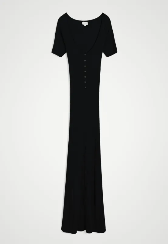 Mira Knit dress - Black sold by Birgitte Herskind