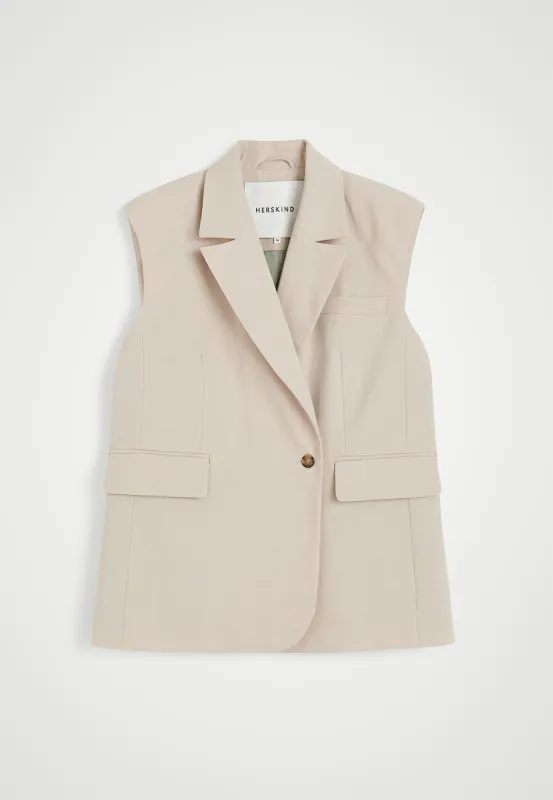 Averill Vest - Sand sold by Birgitte Herskind