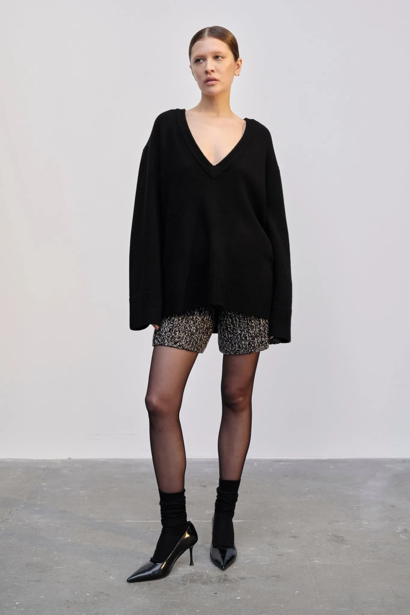 Dicte Knit V-neck - Black sold by Birgitte Herskind product image thumbnail 2
