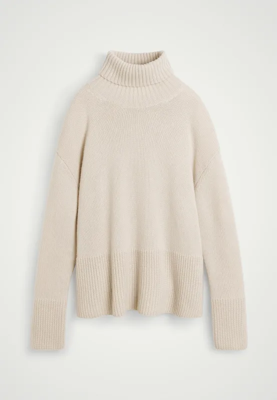 Juna Knit Turtleneck - Creme sold by Birgitte Herskind