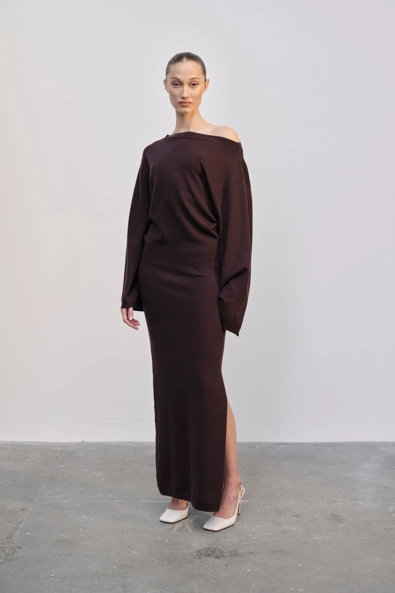 Isabella Knit Dress - Oxblood sold by Birgitte Herskind product image thumbnail 4