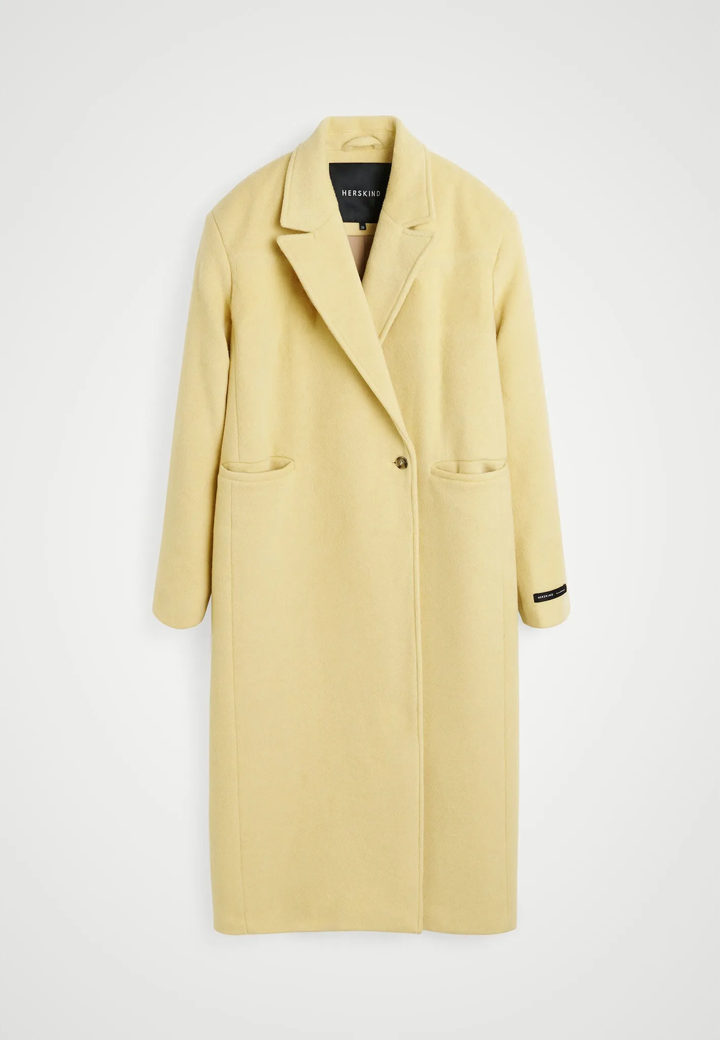 Zoo Coat - Pale Yellow sold by Birgitte Herskind
