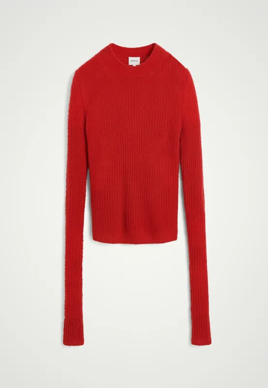 Tony Knit Blouse - Red sold by Birgitte Herskind