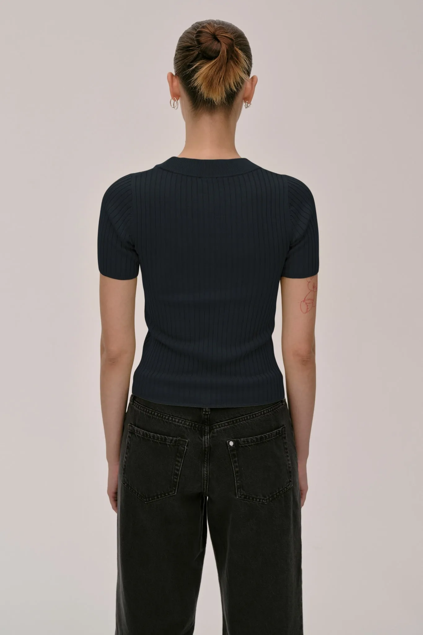 Doofy Knit Blouse - Navy sold by Birgitte Herskind product image thumbnail 5