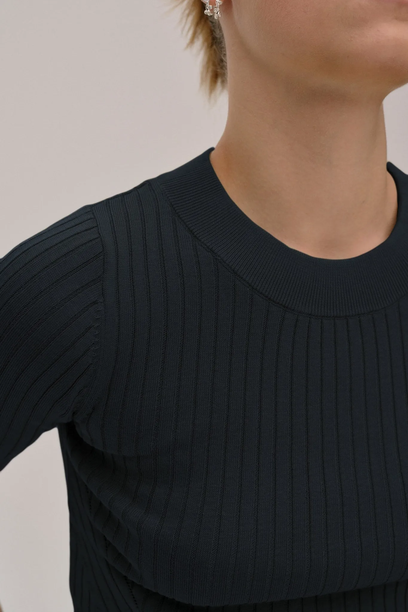 Doofy Knit Blouse - Navy sold by Birgitte Herskind product image thumbnail 4