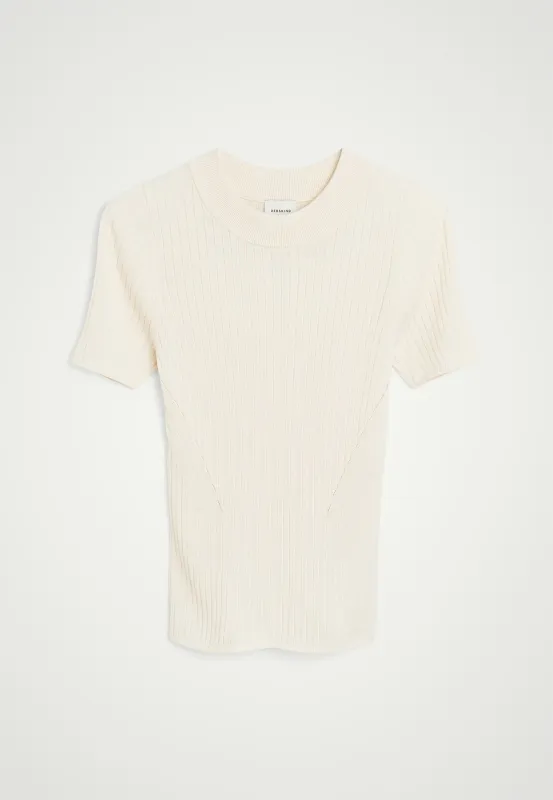 Doofy Knit Blouse - Off White sold by Birgitte Herskind