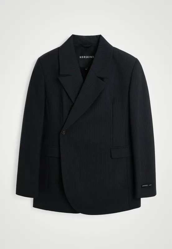 Lilith Blazer - Navy Stripe sold by Birgitte Herskind