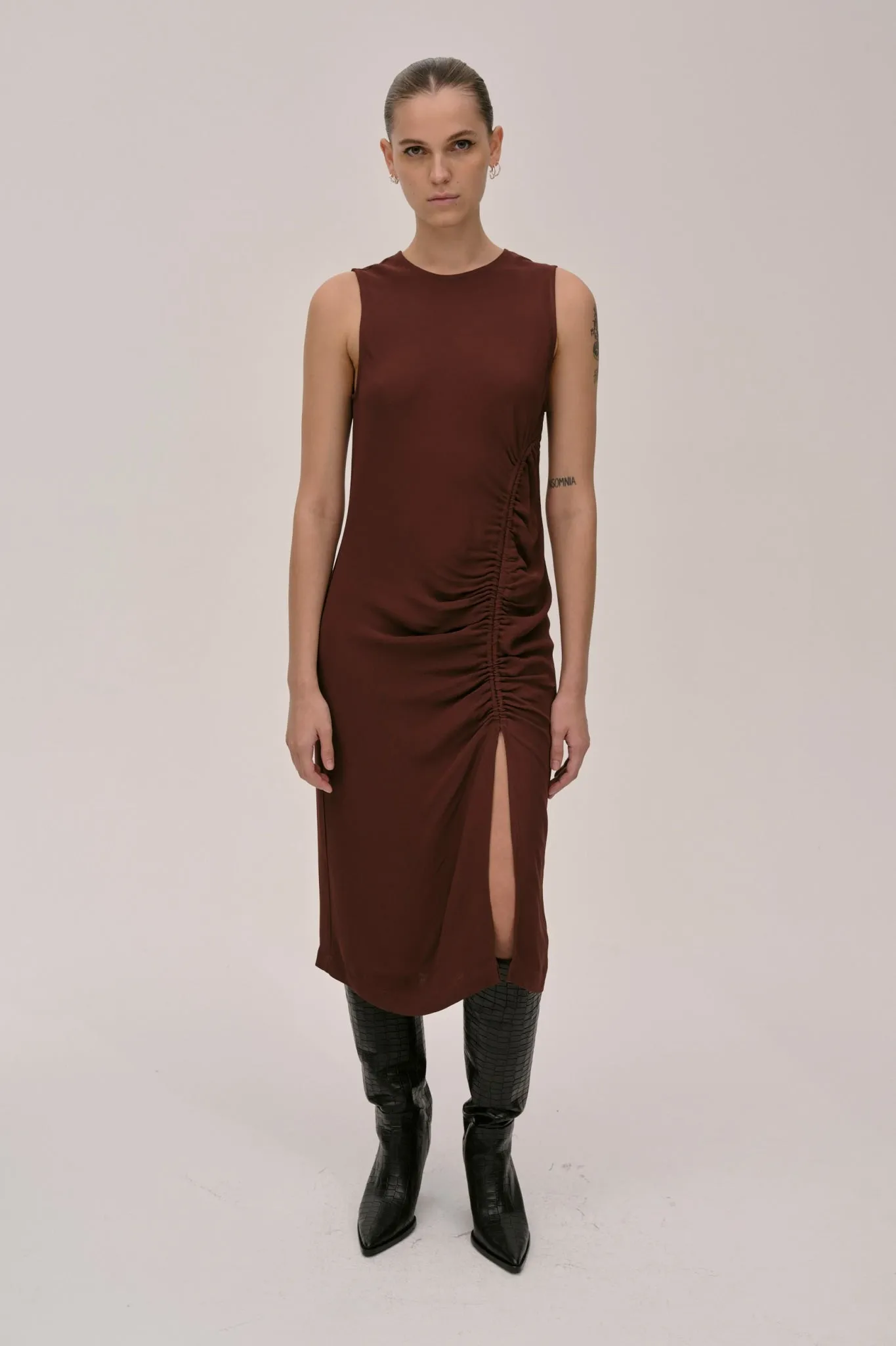 Lou Dress - Oxblood sold by Birgitte Herskind product image thumbnail 3