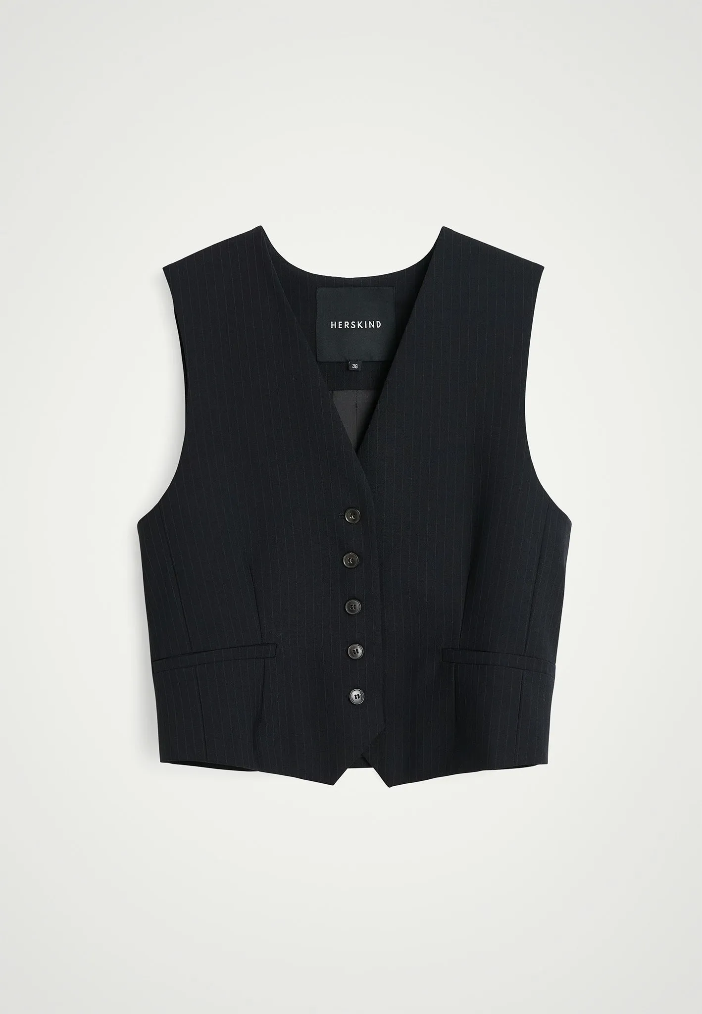 Mister Vest - Navy Stripe sold by Birgitte Herskind