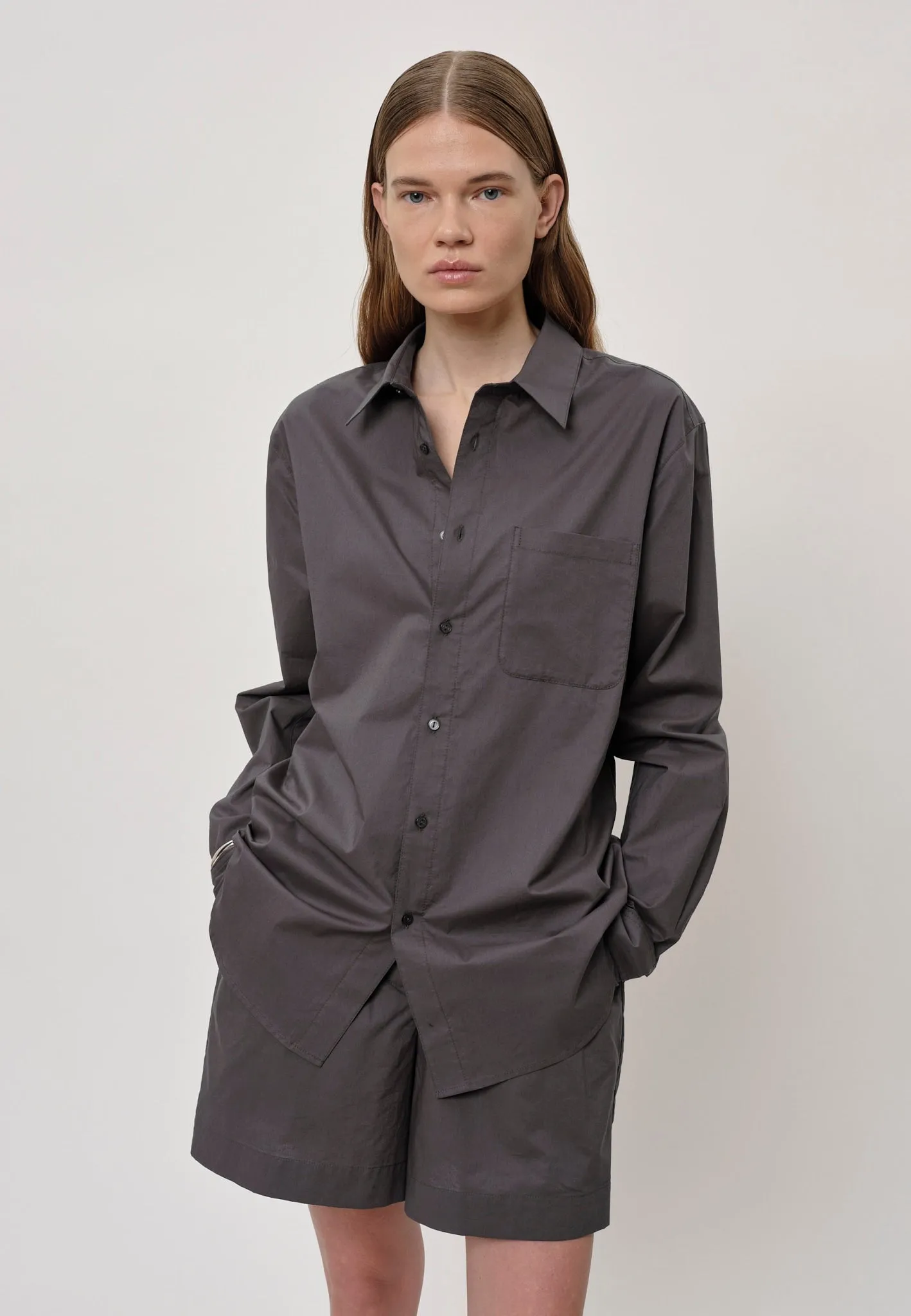 Brooklyn Shirt - Steel sold by Birgitte Herskind product image thumbnail 5