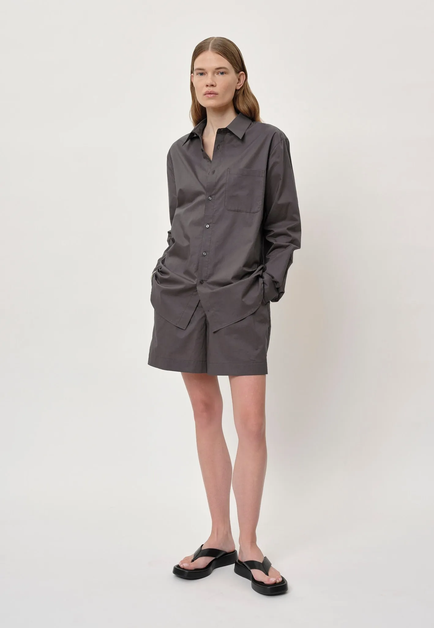Brooklyn Shirt - Steel sold by Birgitte Herskind product image thumbnail 4