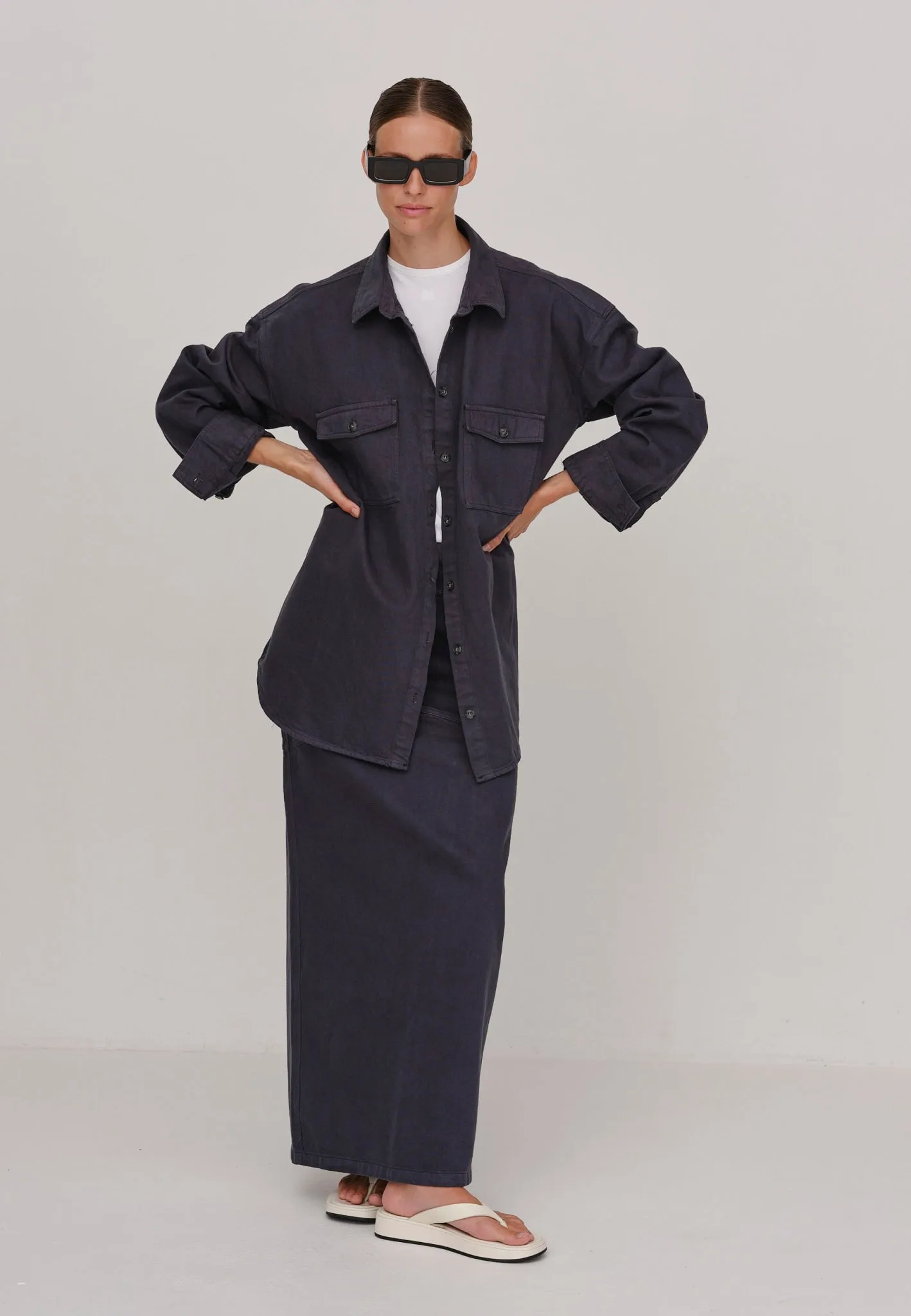 Aiden Shirt - Ebony sold by Birgitte Herskind product image thumbnail 2