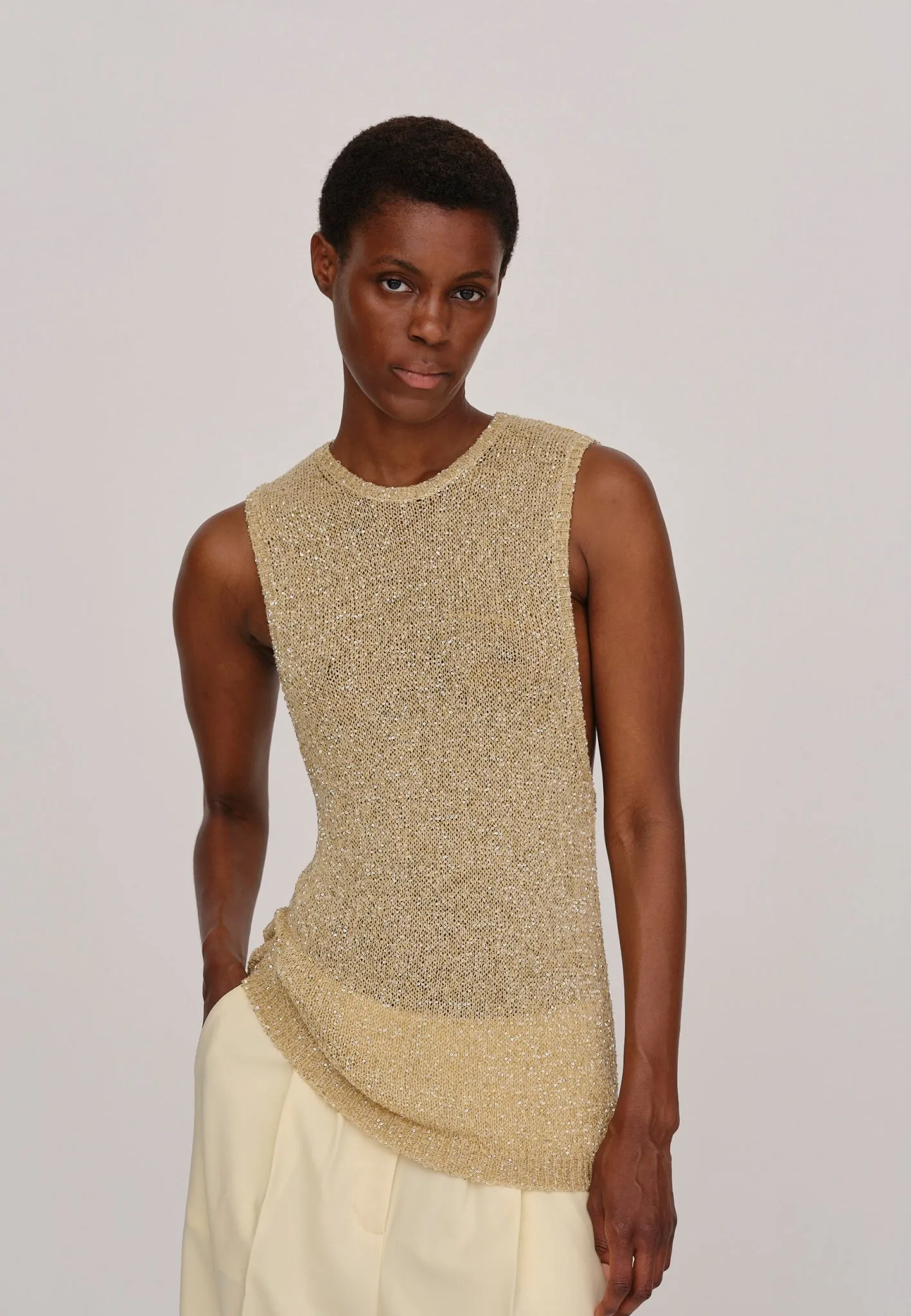 Luna Knit top - Banana sold by Birgitte Herskind product image thumbnail 3