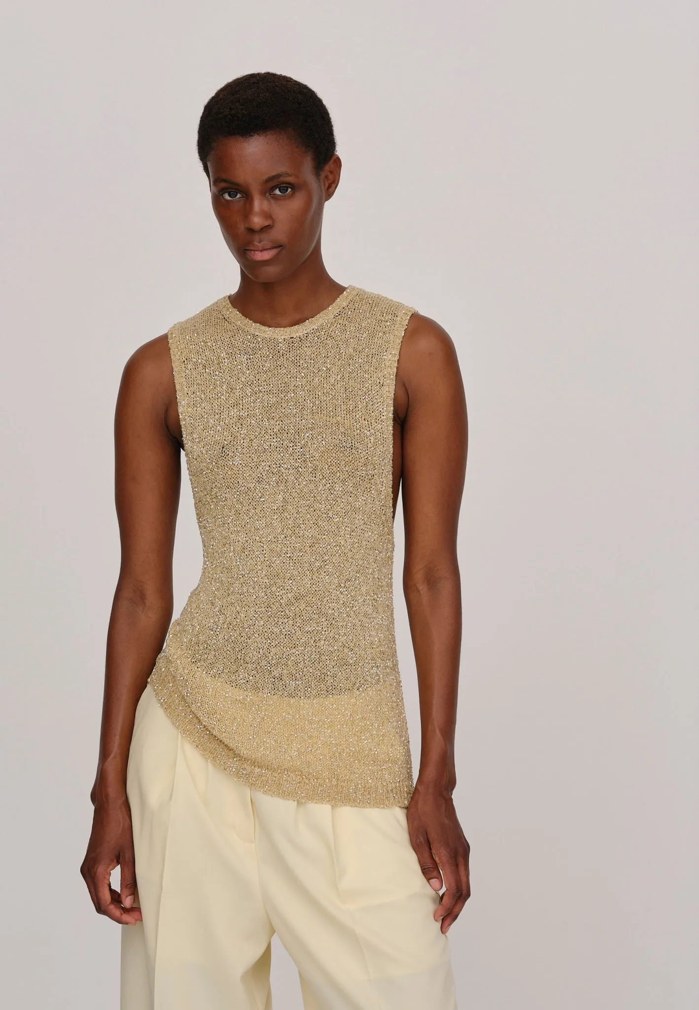 Luna Knit top - Banana sold by Birgitte Herskind product image thumbnail 4