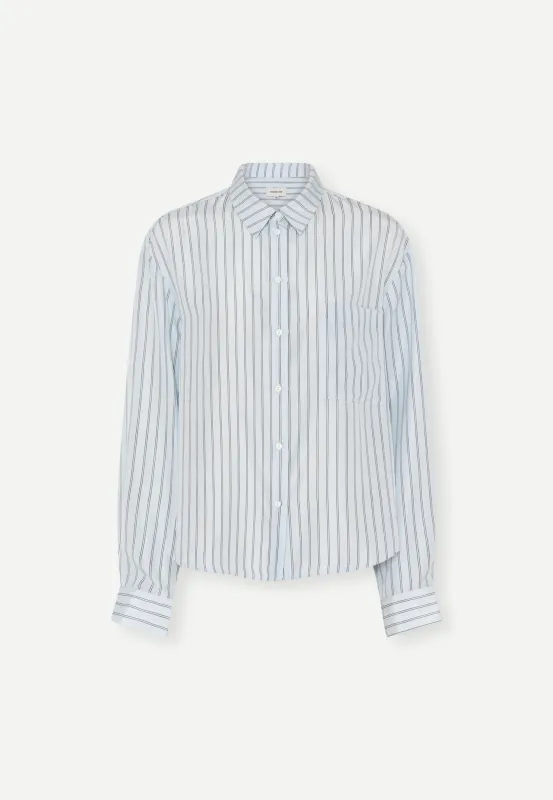 River Shirt - Light Blue Stripe sold by Birgitte Herskind