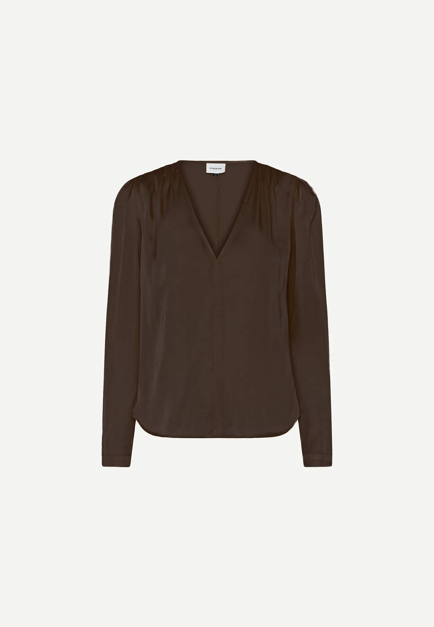 Sky Blouse - Dark Chocolate sold by Birgitte Herskind