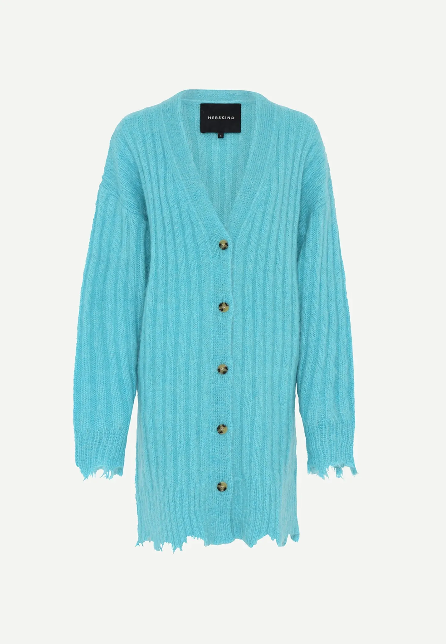 Base Knit Cardigan - Light blue sold by Birgitte Herskind