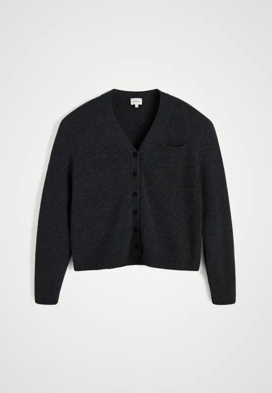 Vivi Knit Cardigan - Dark Grey sold by Birgitte Herskind