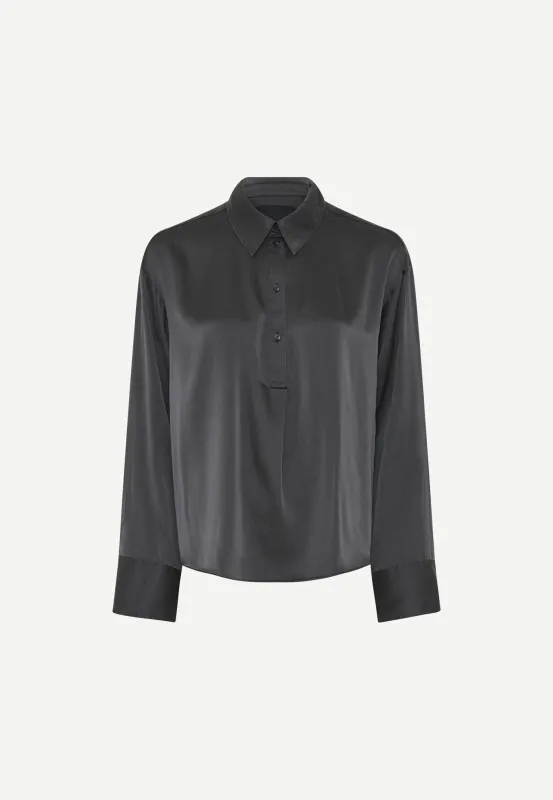 Ease Shirt - Steel grey sold by Birgitte Herskind