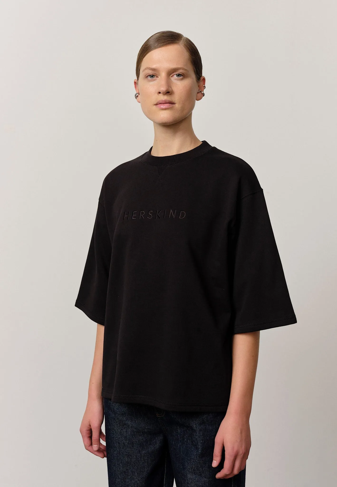 Linette T-shirt - Black sold by Birgitte Herskind product image thumbnail 3