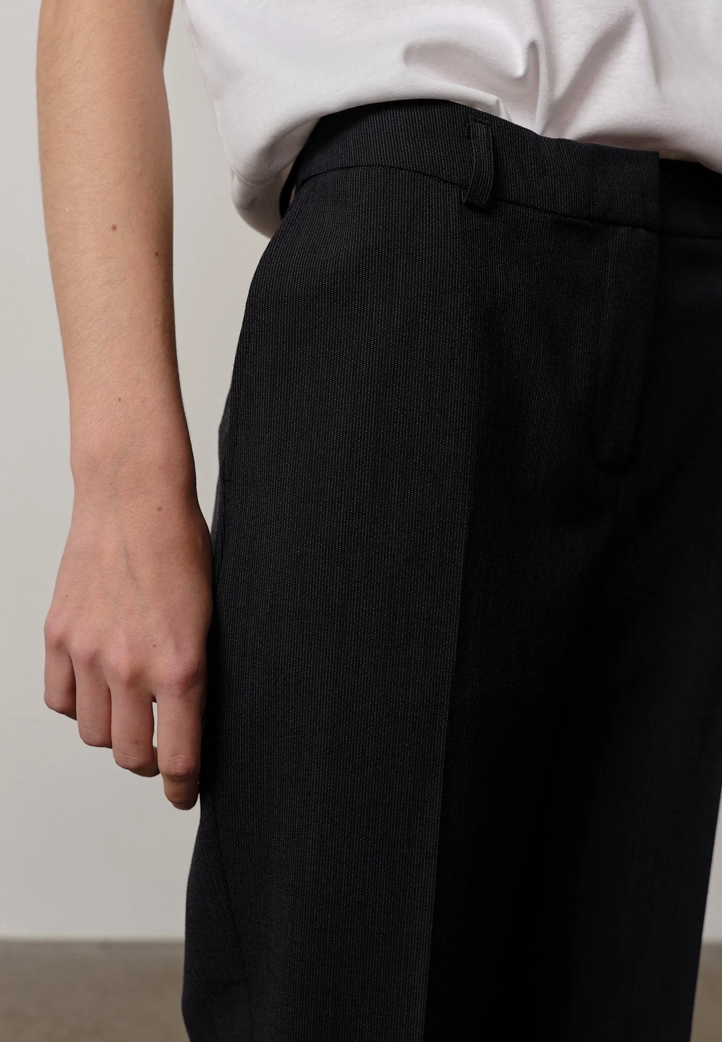 Aliyah Pants - Navy Melange sold by Birgitte Herskind product image thumbnail 5