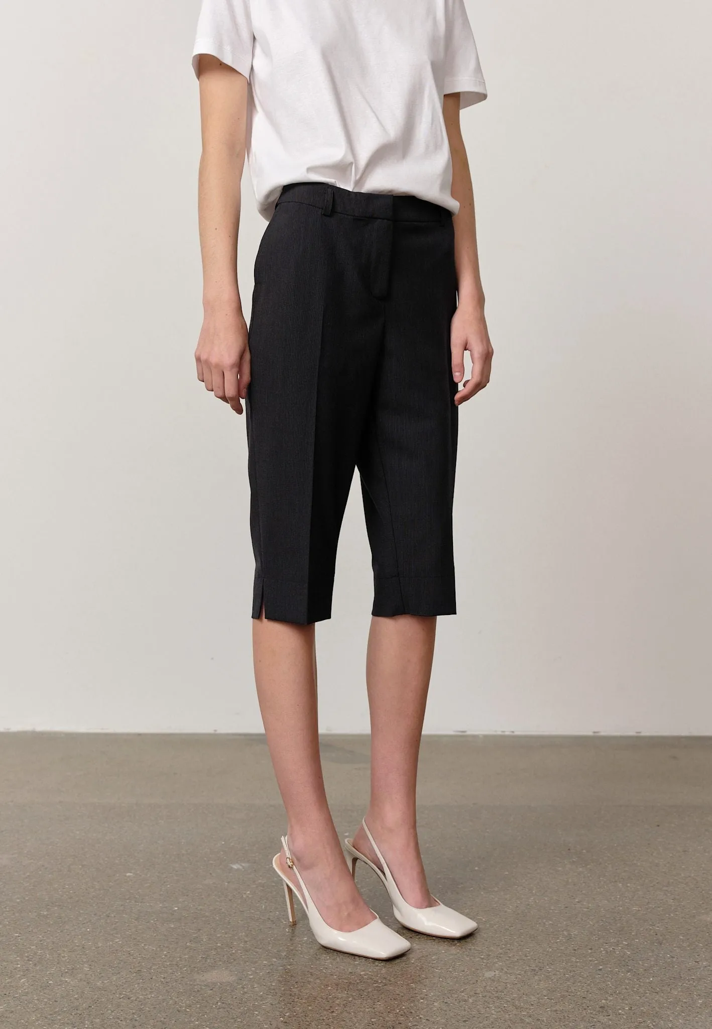 Aliyah Pants - Navy Melange sold by Birgitte Herskind product image thumbnail 4