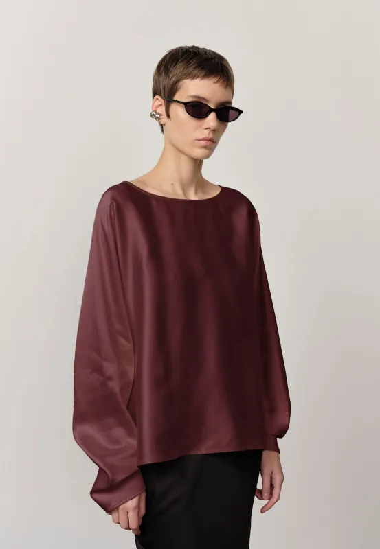 トップス Missy Blouse The Missy Blouse, Porcelain – Peachy Den