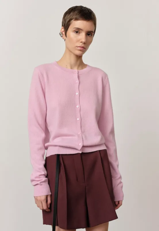 Roselle Knit Cardigan - Bubblegum sold by Birgitte Herskind