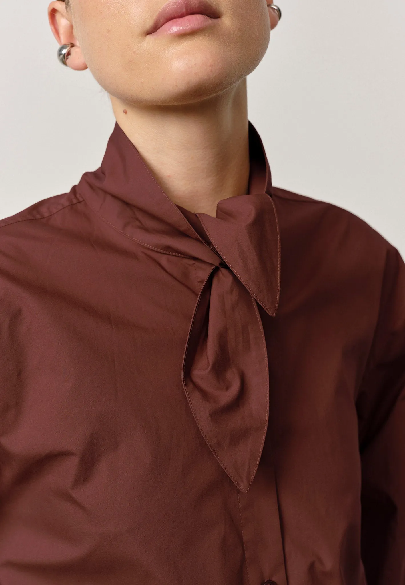 Malin Shirt - Mahogany sold by Birgitte Herskind product image thumbnail 2