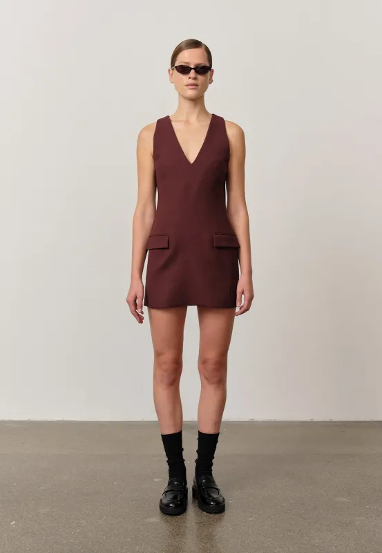 Gemma Dress - Mahogany sold by Birgitte Herskind